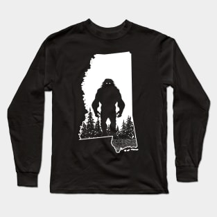 Mississippi Bigfoot Long Sleeve T-Shirt